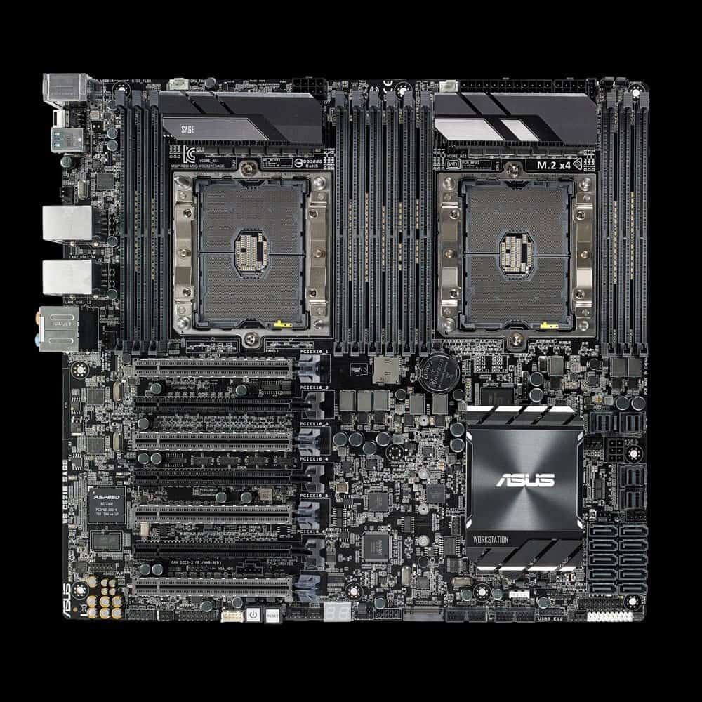 Asus WS C621E SAGE asus workstation dual xeon asus dual socket 3647 Asus sage workstation dual xeon scheda madre dual xeon asus