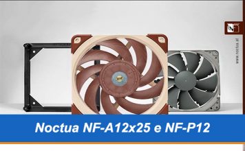 Recensione ventole Noctua NF-A12x25 e NF-P12