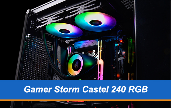 Recensione Gamer Storm Castel 240 RGB