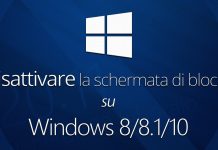 disabilitare la schermata di blocco di Windows